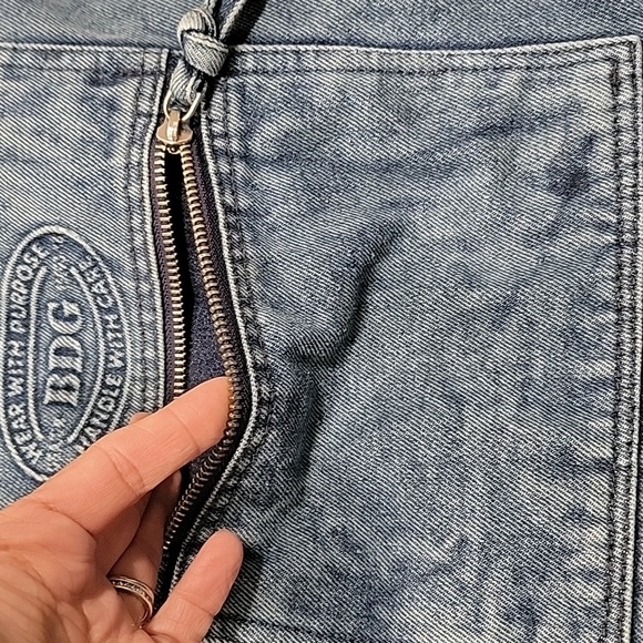 BDG Logo Washed Denim Tote Bag, Gently Used Condition - Picture 3 of 11